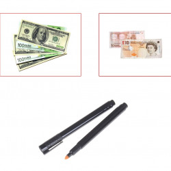 3 fieltro detector lápiz detector de billetes falsos de detección de usd 14 euro moneda jr international - 12