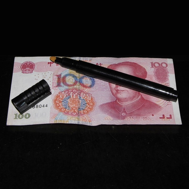 100 fieltro detector lápiz detector de billetes falsos de detección de usd 14 euro moneda eagle - 7