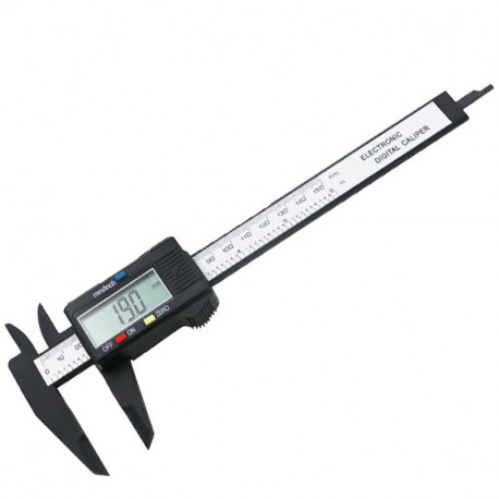Digital caliper micrometer vernier 150mm 6' 0.01mm superb precision velleman - 10