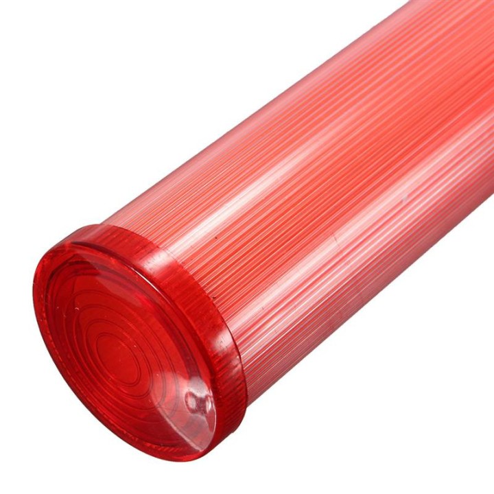 10 Traffic police baton 21 inch red lightingtraffic led safety control reflective warning stick flashlight jr international - 5