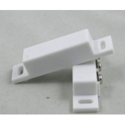 Detector surface mounting no nc magnetic contact, white alarm detector alarm sensor switches magnetic door sensors magnetic sour