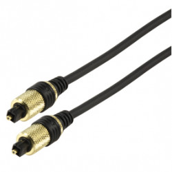 Cable optico profesional toslink 10m cable 623 10 hq - 1