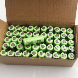 1.2V batería recargable 2 / 3AAA 400mah 2/3 AAA ni-mh nimh cell con los pernos de la pestaña gp batteries - 1