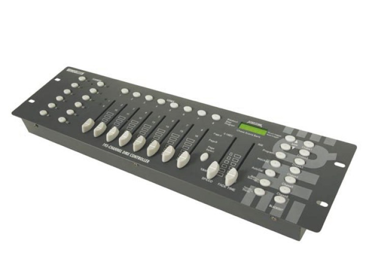 Dmx spia di controllo 192 canali audio suono musica elettronica velleman vdpc145 regolatore di illuminazione velleman - 1