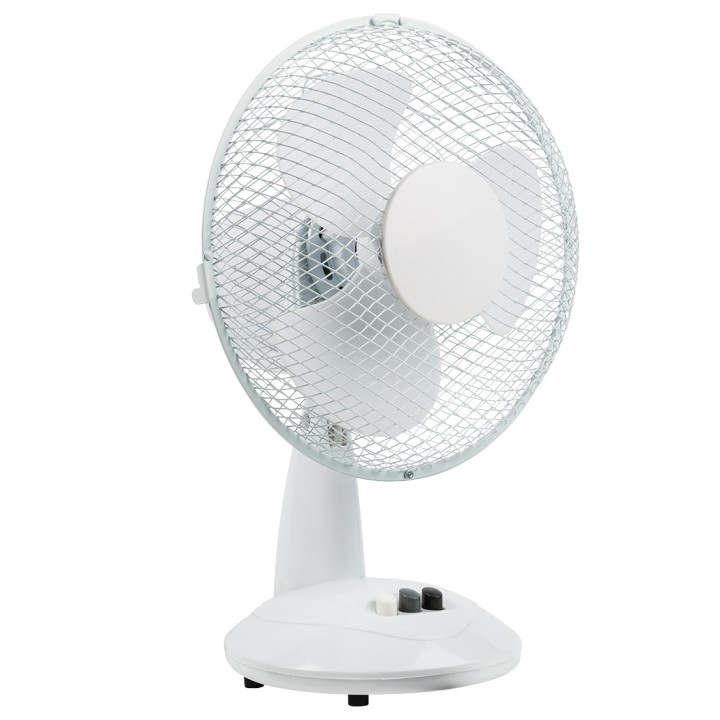 Ventilatore da tavolo 23cm 220vca ventilatori elettrici daewoo - 1