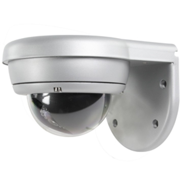 Dome cctv 12v led ir visione dei colori notte asciutto supporto a parete könig cam320 konig - 1