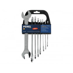 Wrench set open end 6 22mm 8pcs