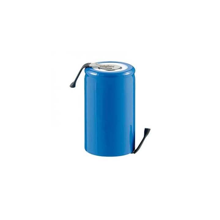 2 wiederaufladbarer Akku 2 / 3AA Ni-Cd 600 mAh 1,2 V Energieklasse A ++ eclats antivols - 3