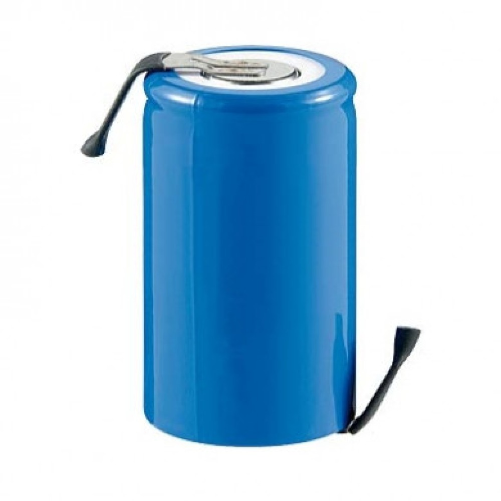 1 batería recargable 2 / 3AA Ni-Cd 600mAh 1.2v Clase energética A ++ electron - 2