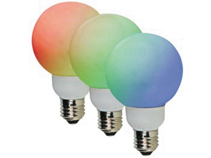 Lampadina led e27 rosso verde blu led 60 millimetri 1w 220v 20 230v 240v lampl60rgb velleman - 1