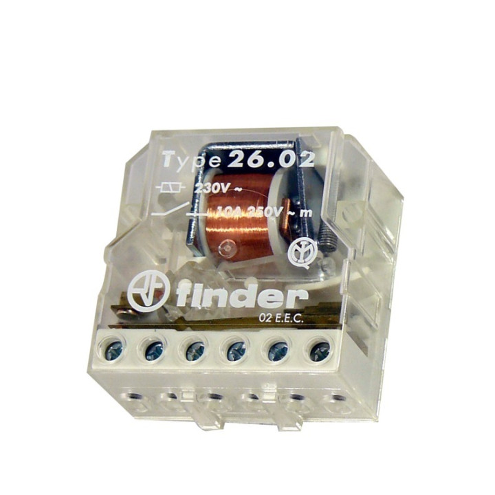 Teleruttore 220vca 1 contact no 10a interruttore ad impulsi elettrici accessori centrale allarme schneider electric - 1