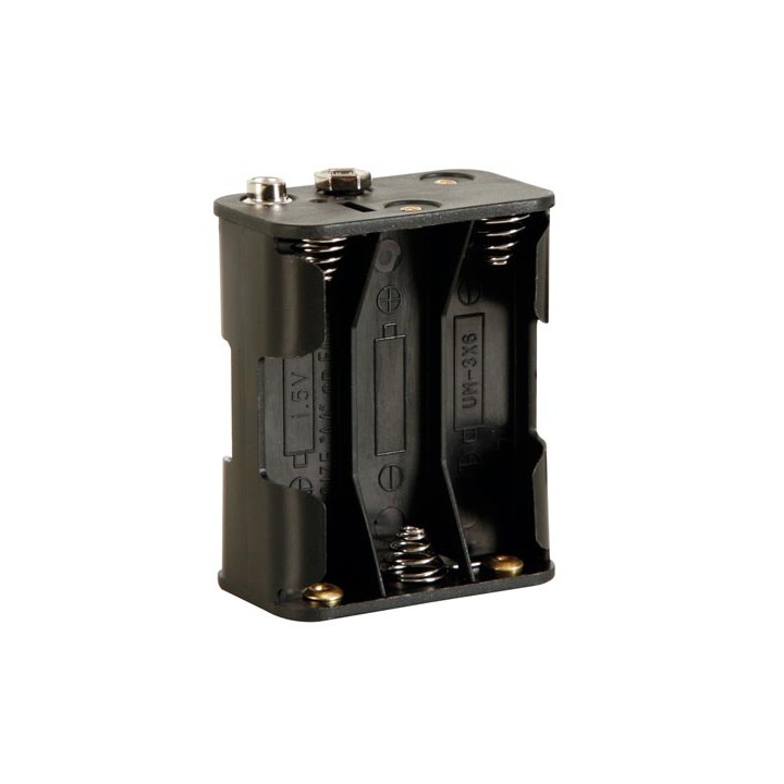 Battery holder for 6 x aa-cell (with snap terminals) velleman - 1