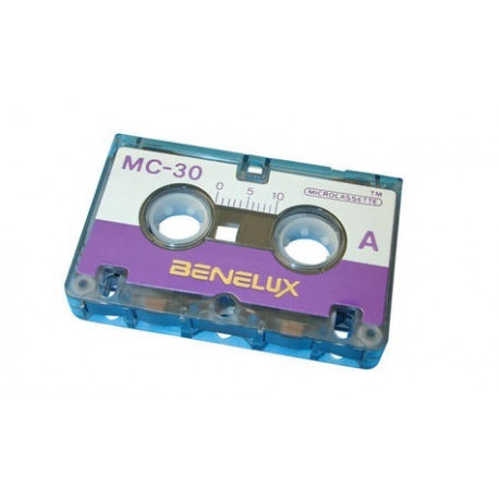 Cassetta audio miniatura durata 30 minuti (1 pz.) audio cassette cassette audio registrabili cassetta audio vergine tdk - 1