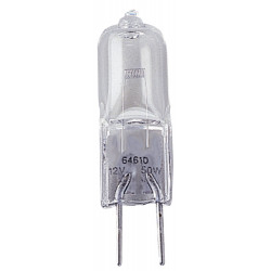 Blister pack de 1 bombillas de halógeno e-caps seguro g6.35 12v 40w 50w gu4 h-g635-01 lámpara de iluminación de luz jr internati