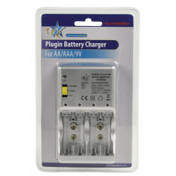 Cargador baterias plug in hq hq charger07 jr  international - 1