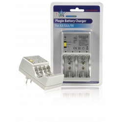 Cargador baterias plug in hq hq charger07 jr  international - 2