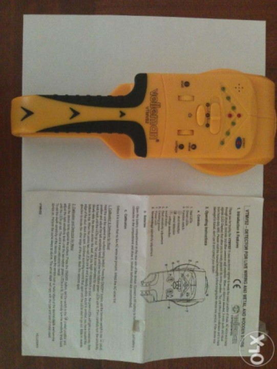 Ortungsgerat fur spannungsfuhrende leitungen und balken aus holz bzw. metall jr  international - 4