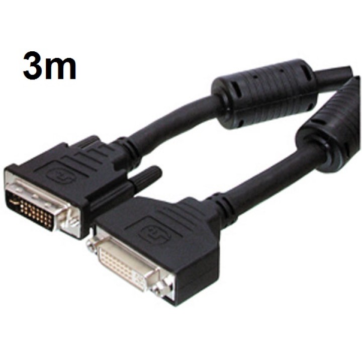 Cable de extensión para ` i dual link dvi dvi macho a dvi hembra de 3 metros - 188/3 cable konig - 1