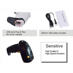 König ccd barcode handscanner usb lindy - 2