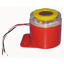 Pequeña sirena 6 16v 250ma 12vdc 120db cableado uniprodukt - 1