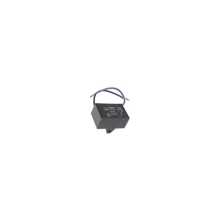 2 Condensatore metallizzato CBB61 per ventilatore da soffitto a motore 500VAC 4uF 4mf delonghi - 1