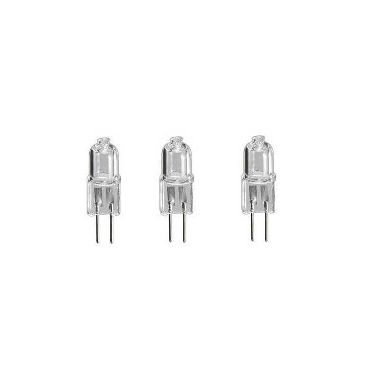 3 lampada 2000h bulbo alogeno 12v g4 hq - 1