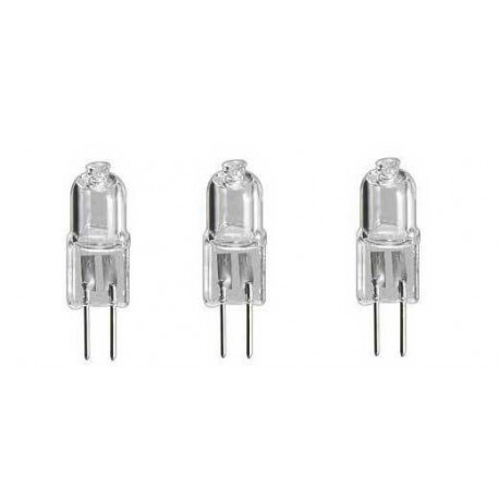 3 transparent halogen bulb 10w 12v g4 lhalg410c lamp g4 10hq hq - 1