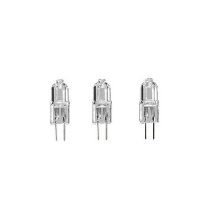 3 bombilla halógena transparente 10w 12v g4 lamp h012hq hq - 1