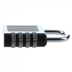 New resetable tri-circle 4 dial 43mm combination lock padlock zb40 kasp - 8