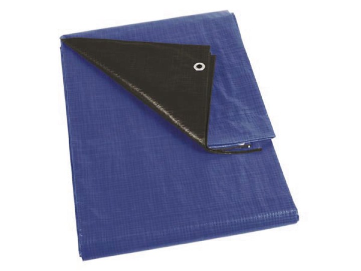 Tarpaulin blue black super strong 3 x 4m velleman - 1