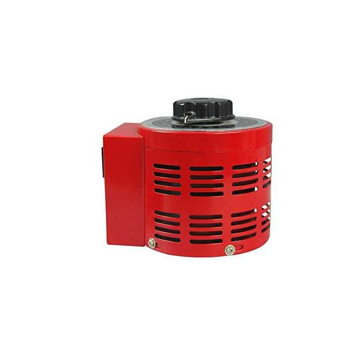 Transformador de voltaje Regulador de voltaje variable de CA automático de 5 A, 500 VCA máx. de 120 VCA 0-120 V / 130 VCA