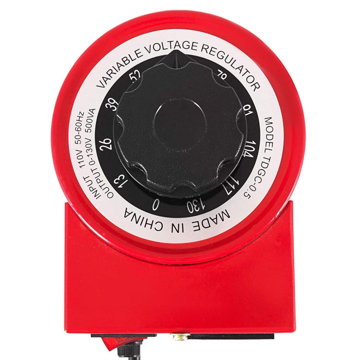 Transformador de voltaje Regulador de voltaje variable de CA automático de 5 A, 500 VCA máx. de 120 VCA 0-120 V / 130 VCA