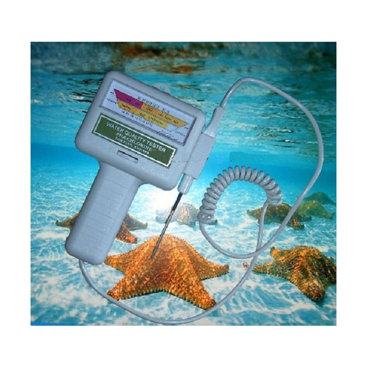 Testeur electronique de ph et chlore controle mesure test eau te01 — free download