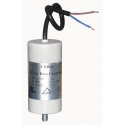 Condensador alambrico 30 mf micro farad 450v cable arranque motor motorizacion portico w9 11230 aezertix - 1