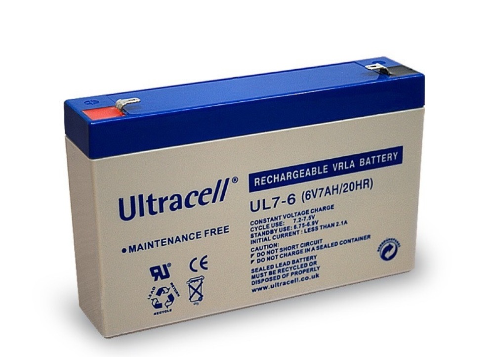 Batteria ricaricabile 6v 7ah 7.2ah 7.5ah batterie ricaricabile accumulatore piombo gel impermeabile hq - 1