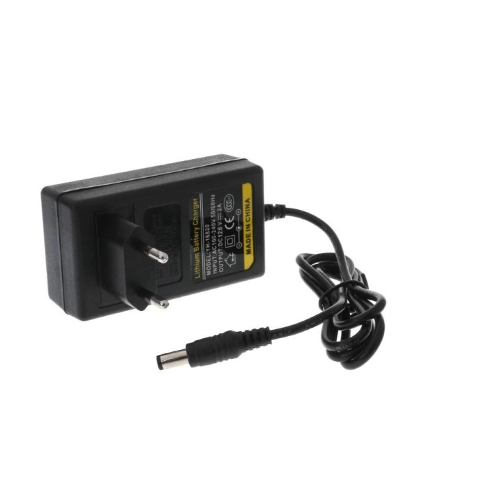 Charger adapter 11.1v 12v 12.6v 1A 3s for lithium polymer battery 5.5 x 2.1mm euro plug