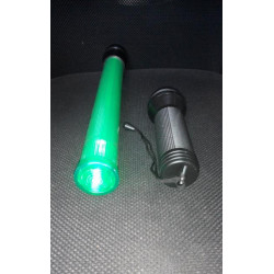 Traffic police baton green lightingtraffic 21-inch Roadside Safety LED Traffic Wand Baton led safety control reflective warning 
