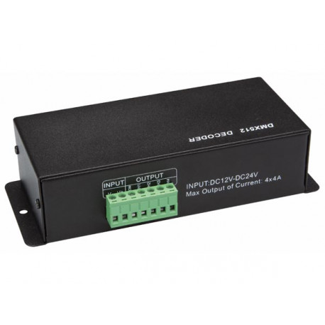 DMX controller for led ribbon - 4 channels LEDC09