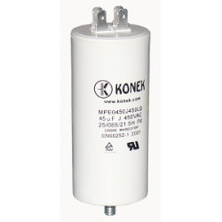 Capacitor 45.0uf / 450 v + earth ufixt - 1