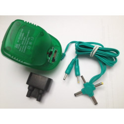 Alimentatore adattatore con spina 220vca 3 12vcc 300ma 2.5v 3.5v 5.5v 6.5v 8.5v 9.5v 10.5v 11.5v 12.5v 14v 15v mw88u alimentator