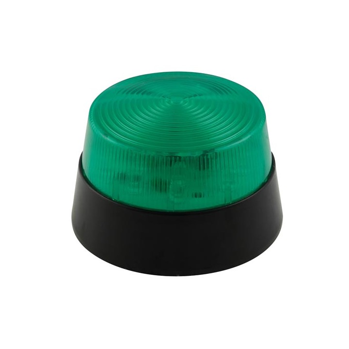 Led blitzlicht grun 12vdc diam 77mm haa40gn velleman - 1