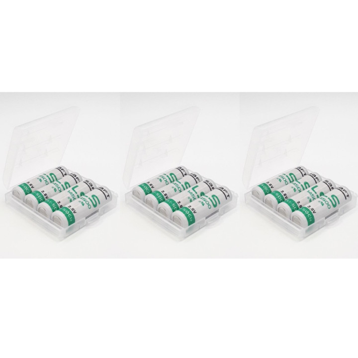 16 lithium saft ls 14500 2400mah 3.6v aa ls14500 cr14505 er6h ltc17c tl5104 er6aa ls14500c saft - 3