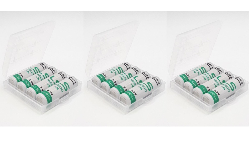 16 litio saft ls 14500 2400mah 3.6v aa ls14500 cr14505 er6h ltc17c tl5104 er6aa ls14500c saft - 3