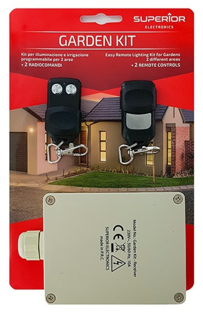 Kit Motorisation Pour Volet Roulant Ou Store – Récepteur + 2 Télécommandes 433 MHz