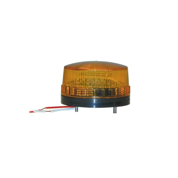 5 Flash xenon 24vcc ambar ø100x79mm 150ma 76 min 0.5 joules jr international - 1