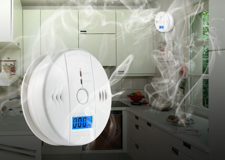 Detector monoxido de carbonato co 9vdc + zumbador on deteccion alarma gas inodoro jr international - 5