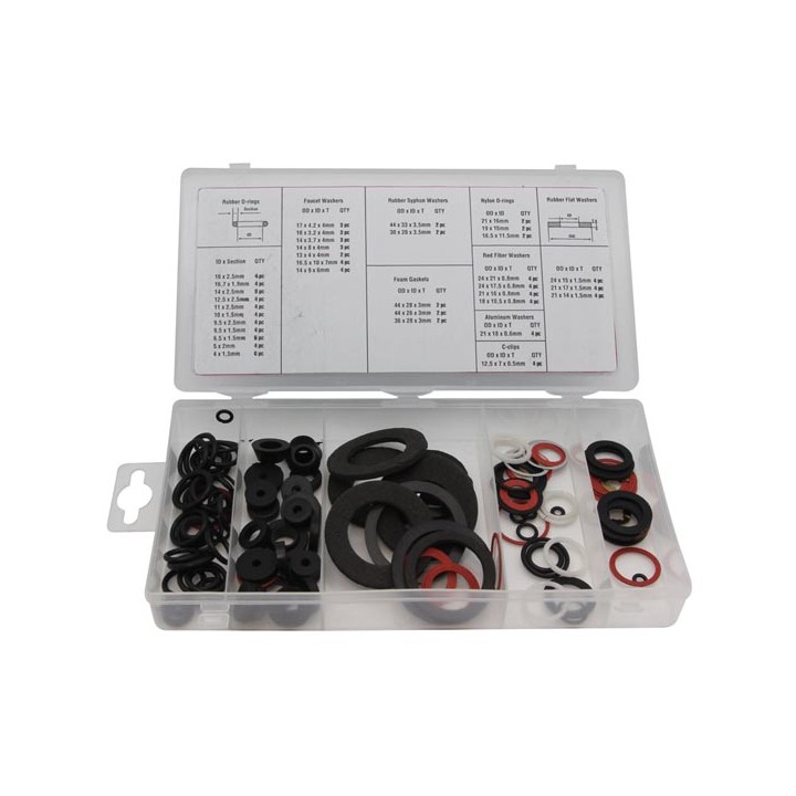 125 o-ring-dichtung gummi heberventil aluminiumfaser has01 velleman - 1