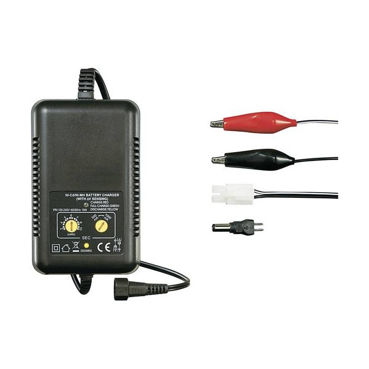 Cargador modelo 220v 0.5a 1a volcraft mw6168v NiCd, NiMH Delta-Peak Cargador 230 V / AC 1A