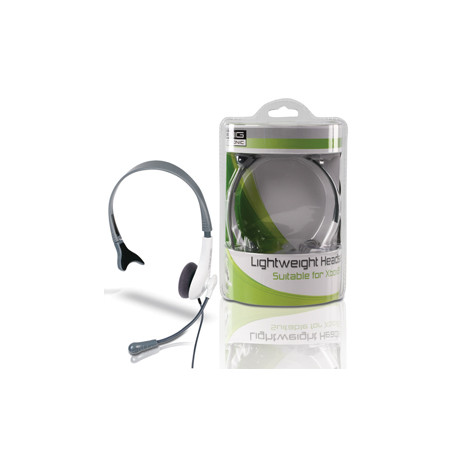 Casque pour xbox 360 microphone 3.5mm stereo gamx360 hset10 mâle 1m konig