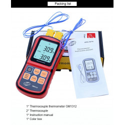 digital K tpye Application J R T E N Type thermocouple thermometer temperature sensor GM1312 jr  international - 11